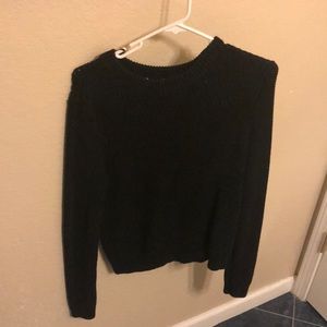 Black Knit sweater